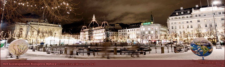 Het koningsplein Kongens Nytorv